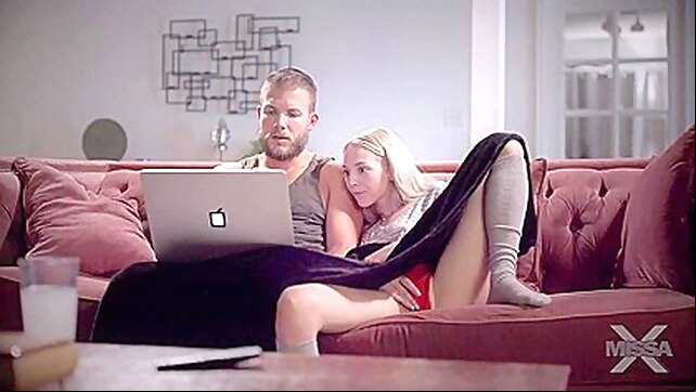 Porn Movie Night With Lily Larimar xxx blonde video